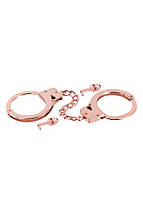 Наручники Fetish Tentation Premium Chick wrist cuffs in rose-gold metal, фото 3
