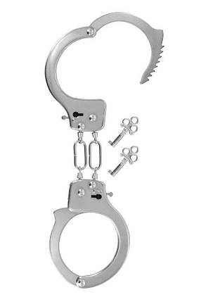 Наручники Fetish Tentation Soft adjustable metal wrist cuffs, фото 2