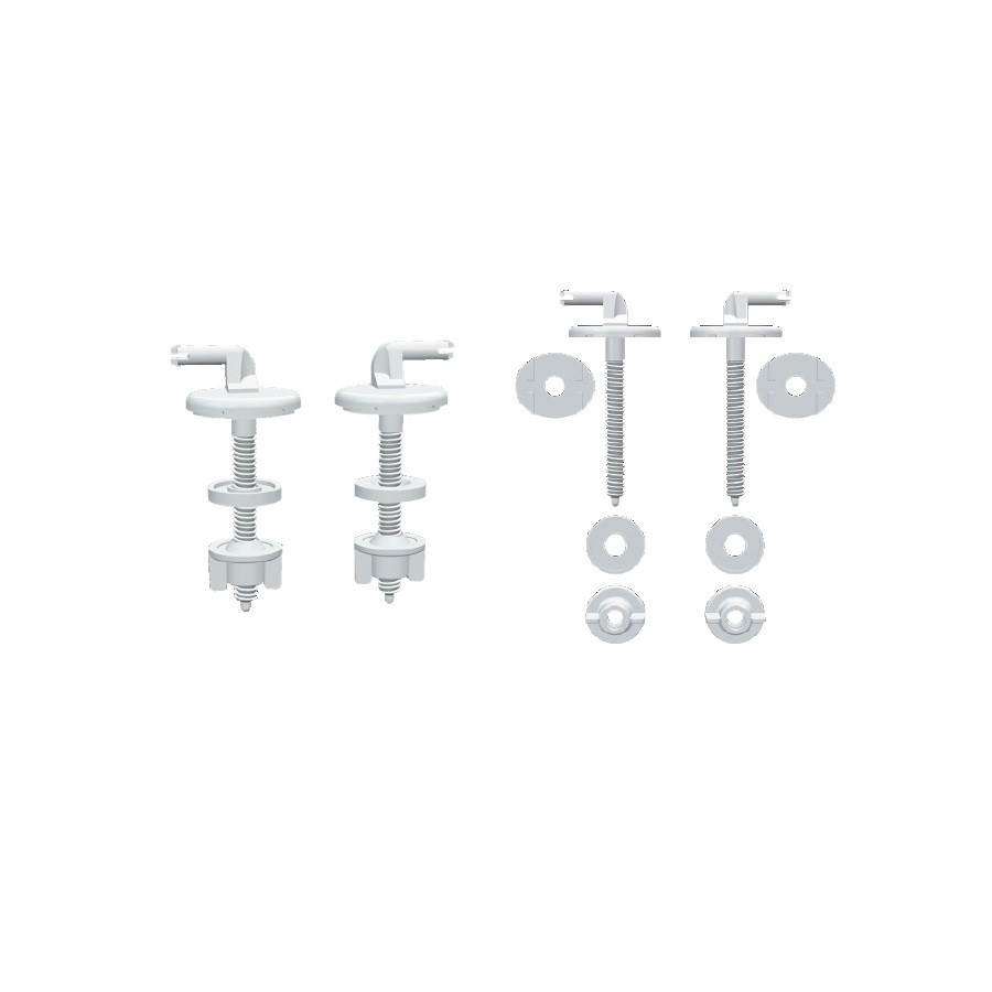 Набір для кріплення сидіння/кришки унітаза Zerix NKTS-04 (ZX5591)