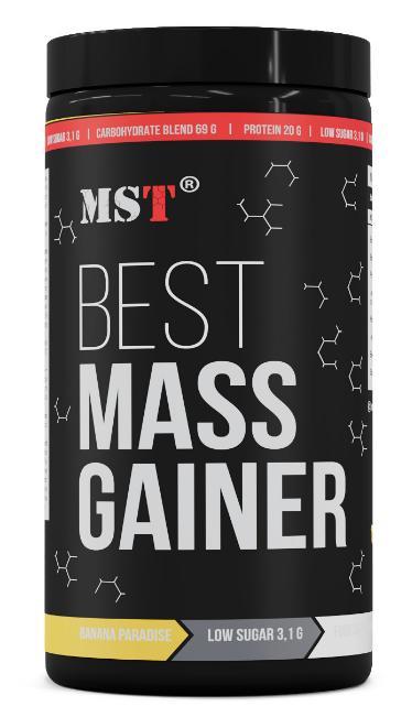 Гейнер MST® BEST Mass Gainer 1000 грамів Смак :Банан, фото 1