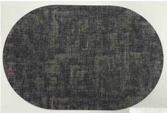 Килимок сервірувальний Оленс Тканина коричневий 45х30 см (102-1068)