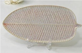 Блюдо овальне Оленс Пінк Тіндер 32,5х15,7 см h1,2 см керамика (101-0463)