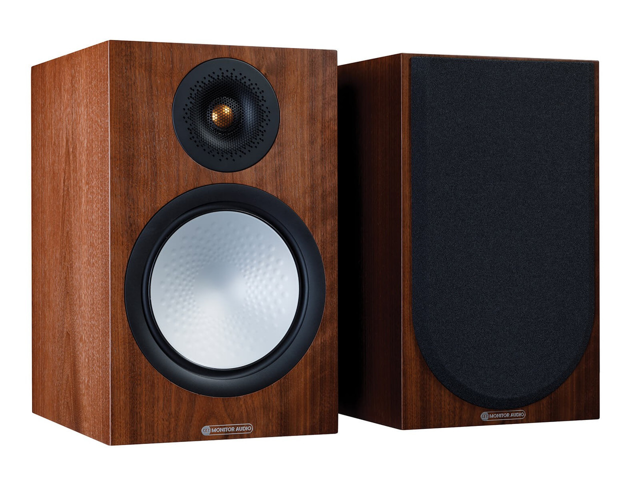 Полиця акустика Monitor Audio Silver 100 Natural Walnut (7G), фото 1