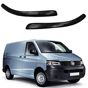 Вії фар Fly для VW T5 04-10 Чорні 2 шт