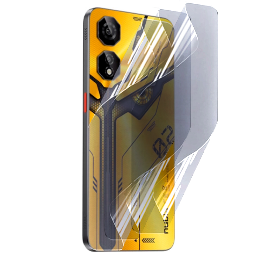 Протиударна гідрогелева плівка Hydrogel Film для ZTE Nubia Neo 2 5G на задню панель, Transparent, фото 1