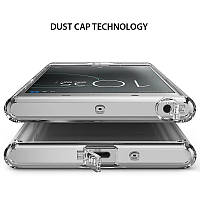 Чохол для Sony Xperia XZ Premium Clear (RCS4358) Ringke Fusion, фото 3