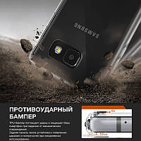 Чохол для Samsung Galaxy A5 2017 Duos SM - A520 Rose Gold (RCS4334) Ringke Fusion, фото 3