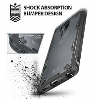 Чохол для LG G7 ThinQ Smoke Black (RCL4442) Ringke Fusion X, фото 2