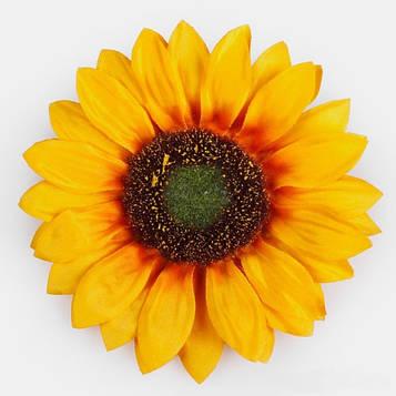 Штучний соняшник (КОД: W735) Д - 14 см | виробництво Польща |12 шт. в упаковці