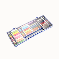 Набір ниток у пластиковому контейнері, комплект 32 швейні нитки, 32 нитки на човниковому сердечнику