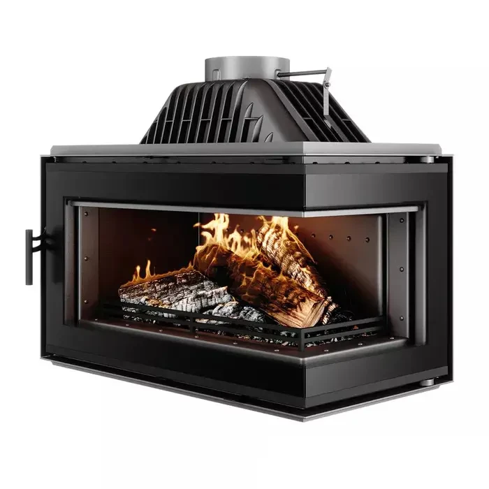 Камінна топка KAWMET W16 PB Black (13.5 kW) ECO, фото 1