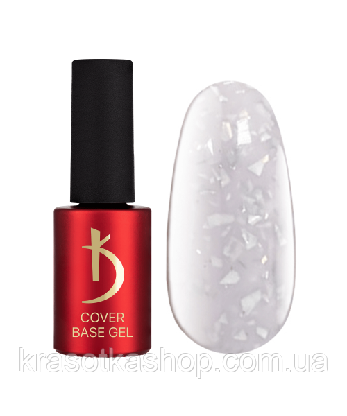 Камуфлююче базове покриття Cover Base Gel Flake 01 Kodi Professional, 7 мл