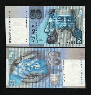 Словакия 50 крон 2002 P-21 (21d) UNC