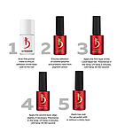 Камуфлююче базове покриття Cover Base Gel Flake 05 Kodi Professional, 7 мл, фото 6