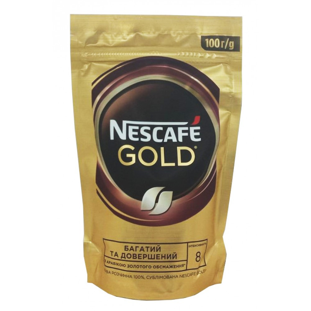 Кава Nescafe Gold Розчинна 100 Грам