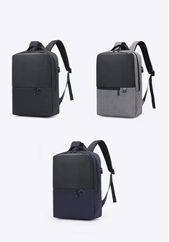 Рюкзак спортивний шкільний міський на блискавці з кишенею в різних варіантах Ares