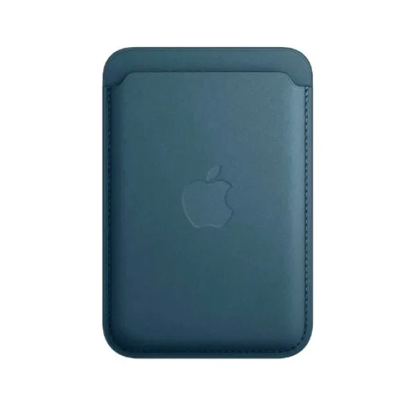 Чохол-накладка Apple iPhone FineWoven Wallet with MagSafe Pacific Blue (MT263) чохол-гаманець, фото 1