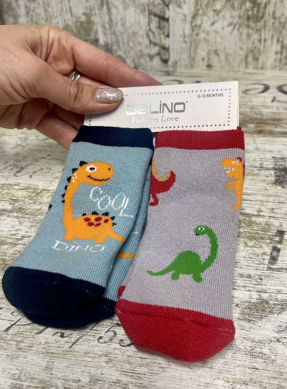 Махрові шкарпетки для немовлят Dino