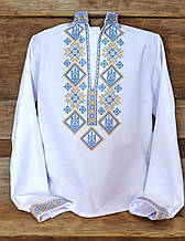 Пошита заготовка для вишиванки на хлопчика № 355-ПХС