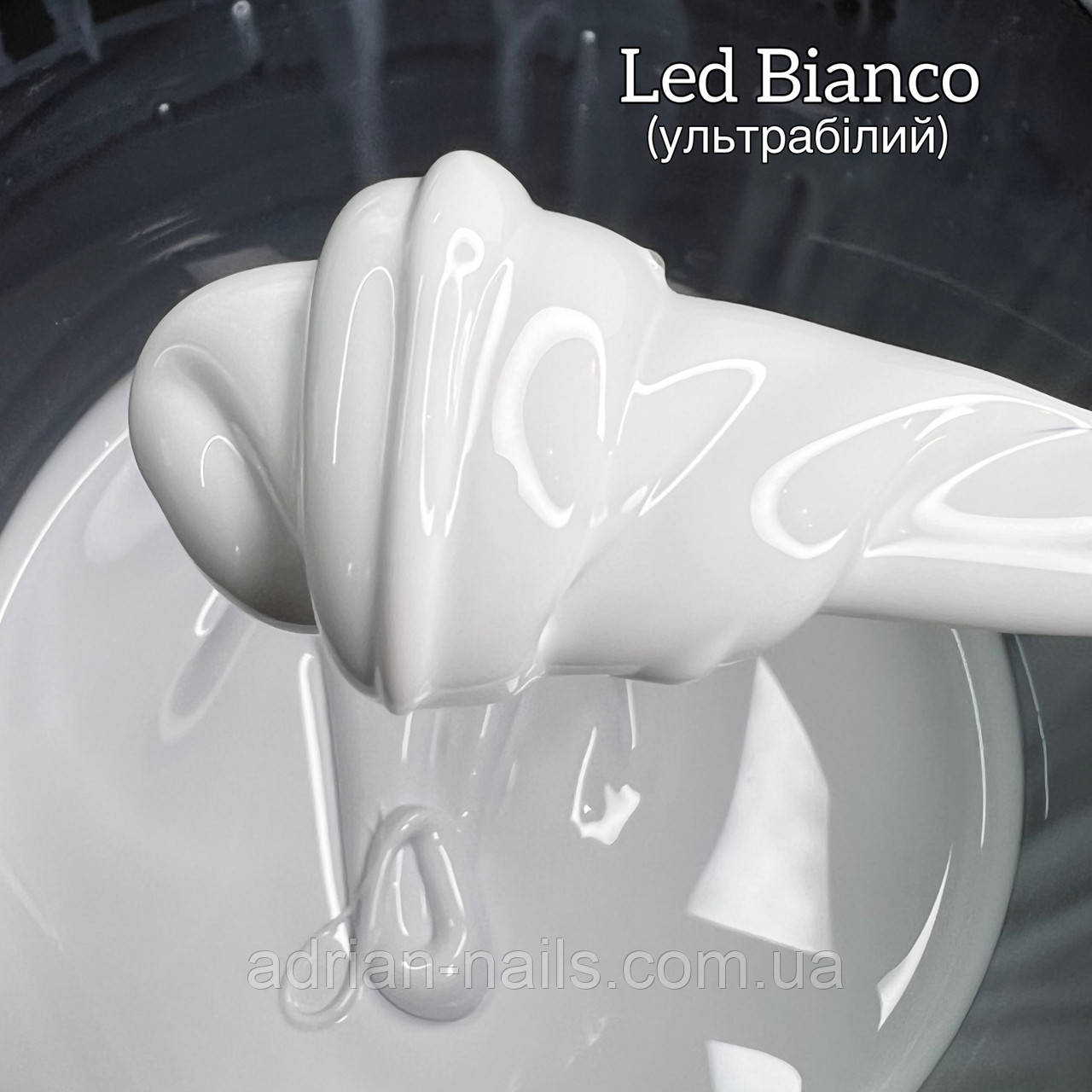 LED Bianco — Ультра Білий гель
