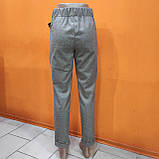 Брюки жіночі штани твід теплі класичні 42 беж, фото 3