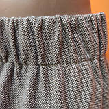 Брюки жіночі штани твід теплі класичні 42 беж, фото 4