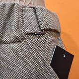 Брюки жіночі штани твід теплі класичні 42 беж, фото 5