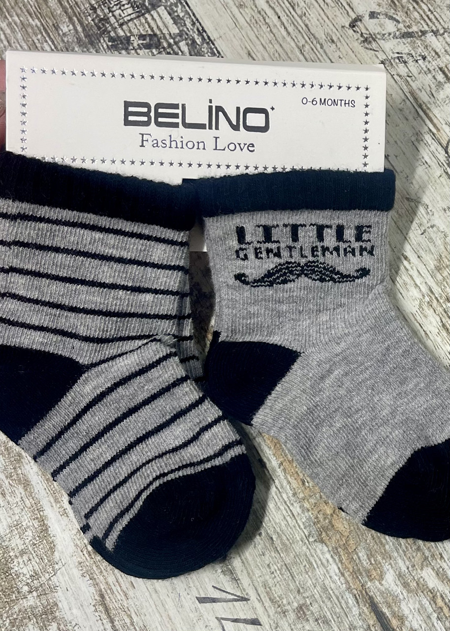 Бавовняні шкарпетки для хлопчиків Little Gentelman