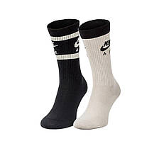 Шкарпетки високі тонкі Nike U EVER DA ESSENTIAL CREW DH6170-902 чорні сірі