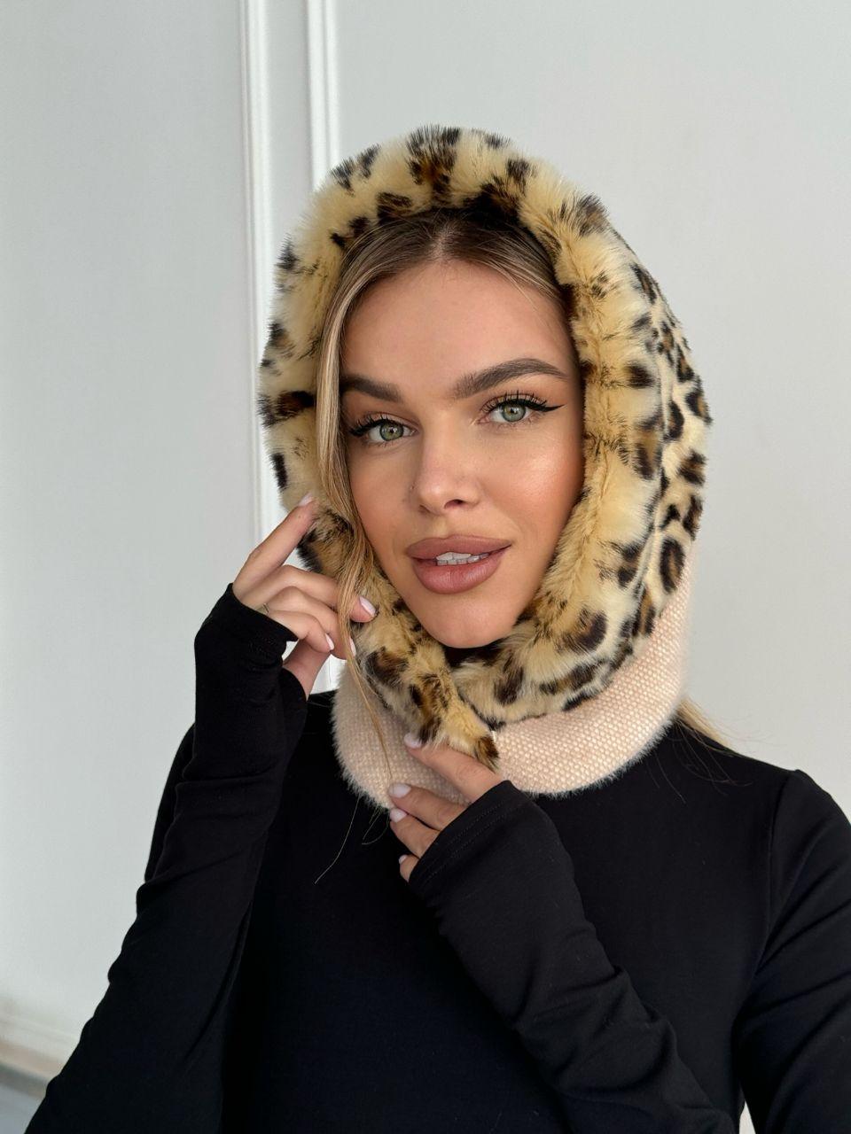 Капюшон "Лео", колір бежевий