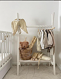 Дитяча вішлка стійка  для одягу Монтессорі, фото 4
