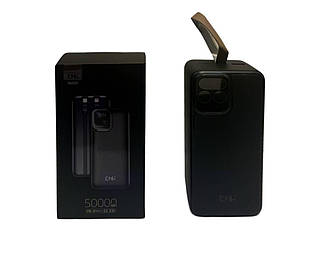 Зовнішній акумулятор (power bank) 50000мАг 22,5Вт KP KPG-501 24шт 6569