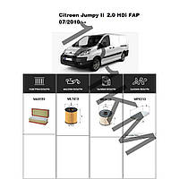 Комплект фільтрів Citroen Jumpy II 2.0 HDi FAP (2010-) WIX