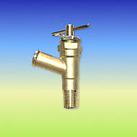 Кран печки КР-29 зливної системи охолодження, опалення та вентиляції МАЗ центрифуга КАМАЗ/ВС11-810101010