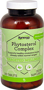 Комплекс рослинних стеролів Vitacost-Synergy Phytosterol Complex with Beta-sitosterol 240 таб.