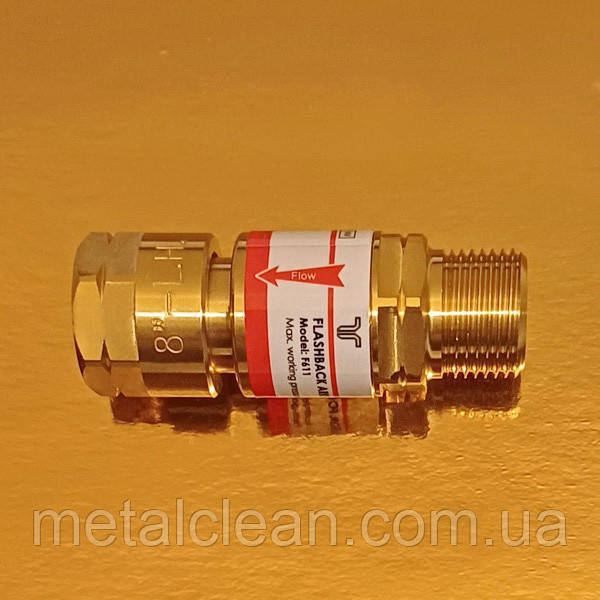 Клапан зворотний горючого газу UNF9/16"–18LH HARRIS, фото 1