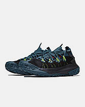 Зимові Чоловічі Кросівки Nike ACG Mountain Fly 2 High GTX / Найк АСГ Маунтін Флай 2 ГТХ Високі Чорні з Синім, фото 6