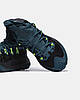 Зимові Чоловічі Кросівки Nike ACG Mountain Fly 2 High GTX / Найк АСГ Маунтін Флай 2 ГТХ Високі Чорні з Синім, фото 8