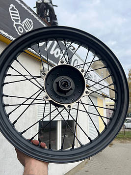 Диск колісний передній GEON SCRAMBLER 250,Tekken,Чорний, 2.50x17,