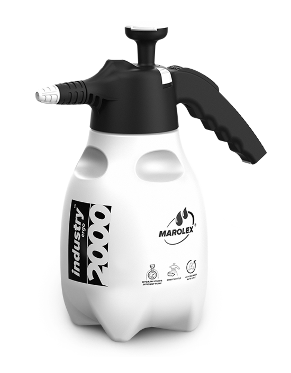 Оприскувач ручний MAROLEX Industry ergo Acid line 2000 : 2L, 0,4MPa, FPM (Viton). 3D FLex 360* [12] Сделай это - Vdalo