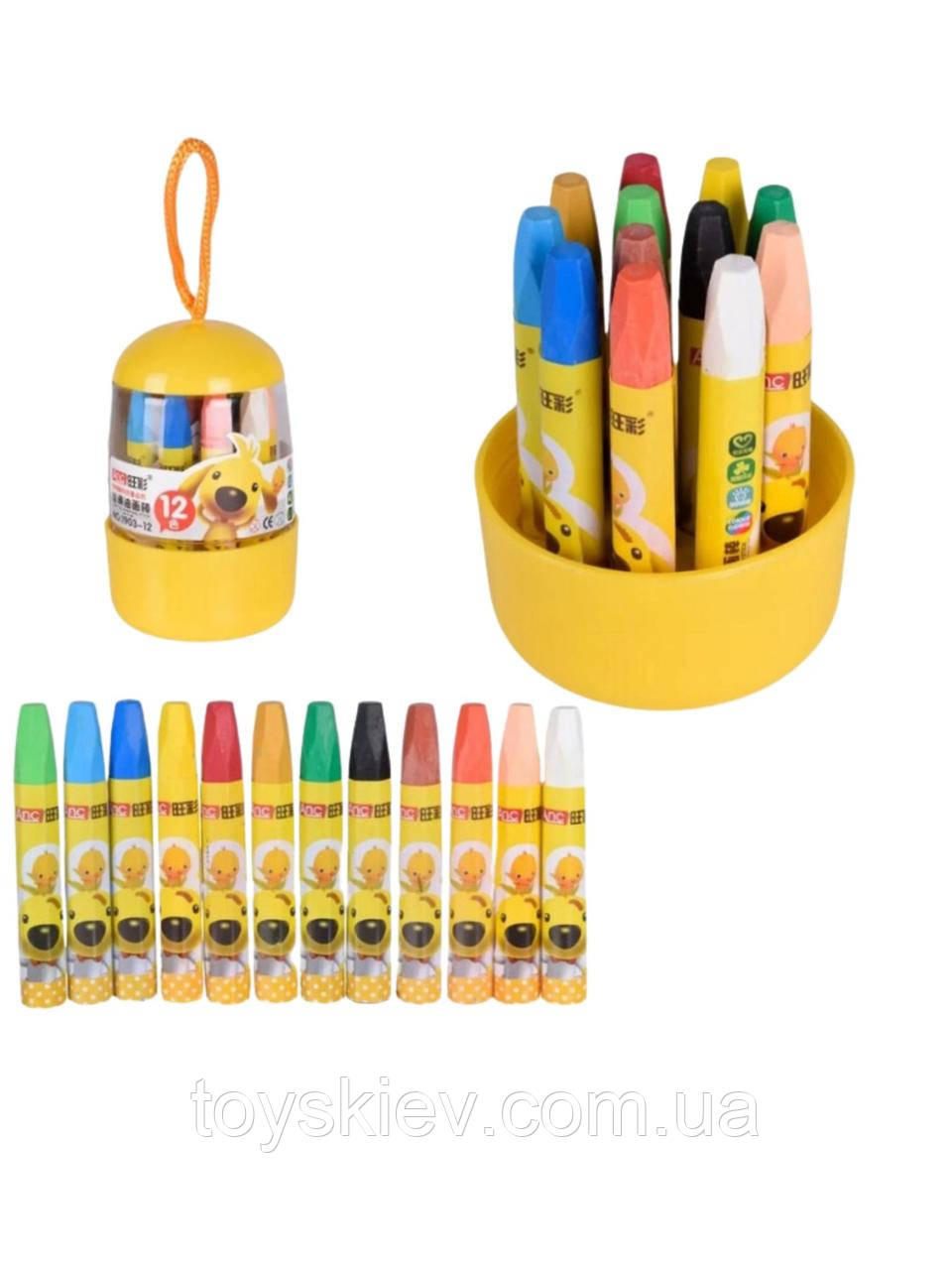 150407 СЕ Набір воскової крейди 12 шт., фото 1