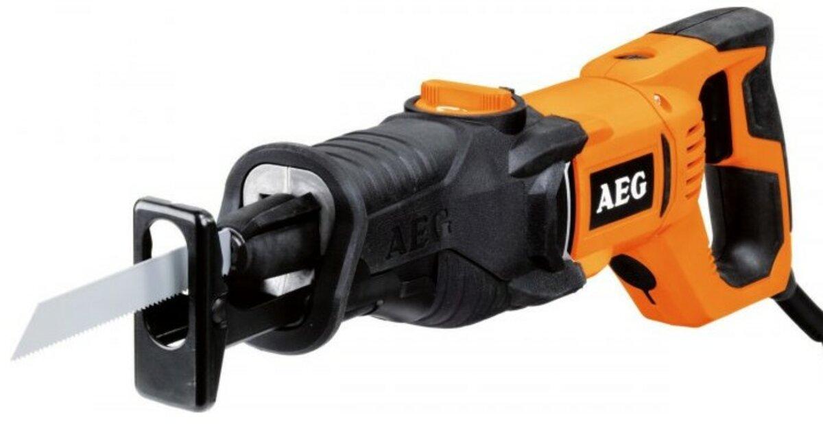 Пила шаблева мережева AEG: 900 Вт, 3500 об/хв, амплітуда хода- 19 мм Зроби це - Vdalo