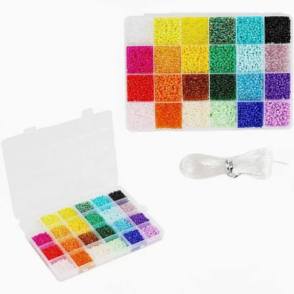 Набір бісеру 1199-14 намистини, в боксі, фото 1