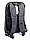 Рюкзак Міський нейлон Arctic Hunter B00423 Black.Купити рюкзак міським гуртом і в роздріб в Україні, фото 3