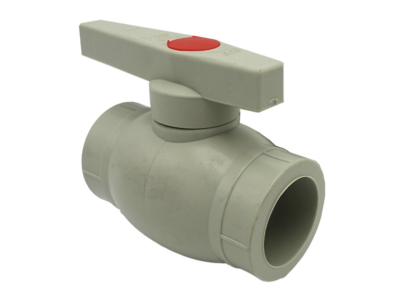 Кран кульовий PPR Ø50 сірий колір ASCO® 2/12шт Зроби це - Vdalo