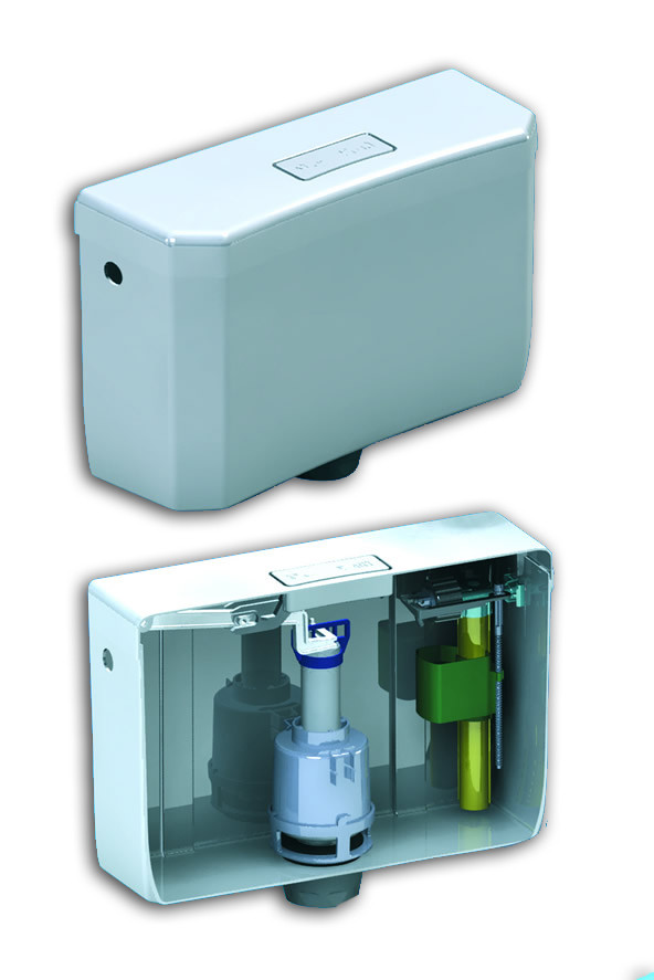 Бачок пластиковий д/унітазу Водограй 1/6 Зроби це - Vdalo