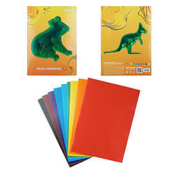 21-1257 К Картон кольоровий 10 аркушів А5