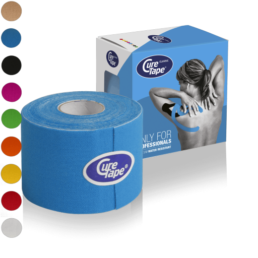 Кінезіо Тейп CureTape CLASSIC 5см х 5м Знак Якості TÜV