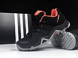 Чоловічі кросівки Adidas Terrex термо стильні молодіжні чорні, фото 6