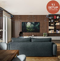 Бездротовий домашній кінотеатр 7.1 у стелю з WiSA Cinema Hub